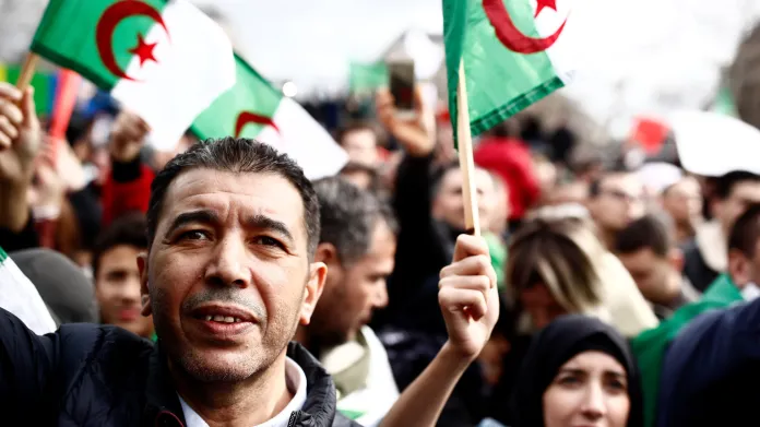 Demonstrace v Alžírsku