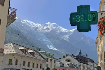Největší ledovec ve Francii stále rychleji taje