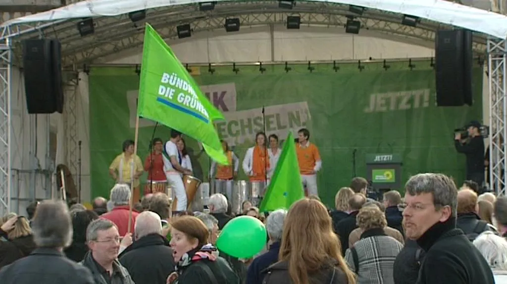 Přívrženci německých Zelených