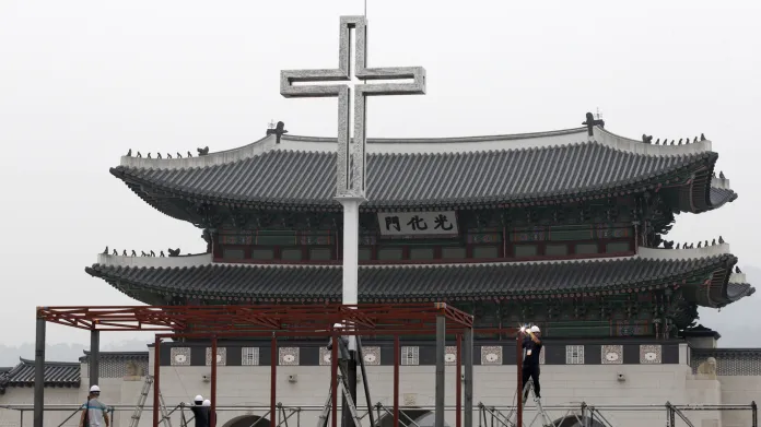 Jižní Korea se připravuje na příjezd papeže Františka