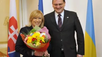 Iveta Radičová a Petr Nečas