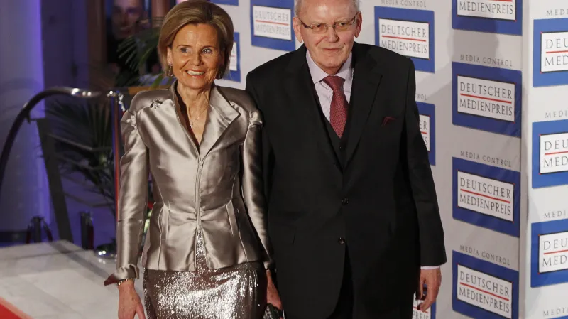 Roman Herzog se svou manželkou