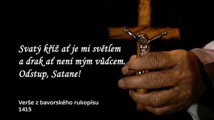 Verš z bavorského rukopisu k vymítání ďábla
