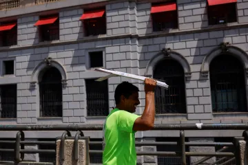 Brazílii svírá nebývalé horko. Pocitová teplota překročila 62 stupňů