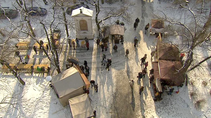 Masopustní zabíjačka pod Petřínem