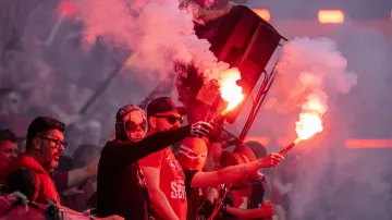 Fanoušci Slavie