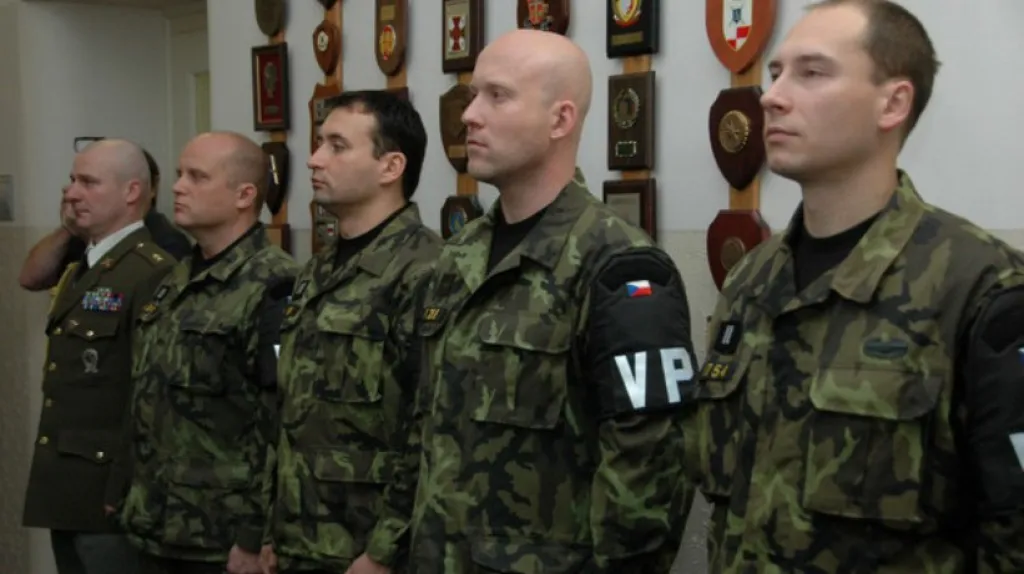 Ocenění příslušníci vojenské policie