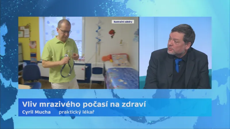Lékař: Pokud čekáme na autobus, je lepší chodit. Organismus snáší zimu lépe v pohybu