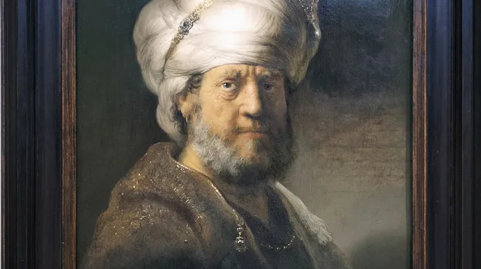 Rembrandt & Co. / Rembrandtův obraz Muž v orientálním kostýmu (1635)