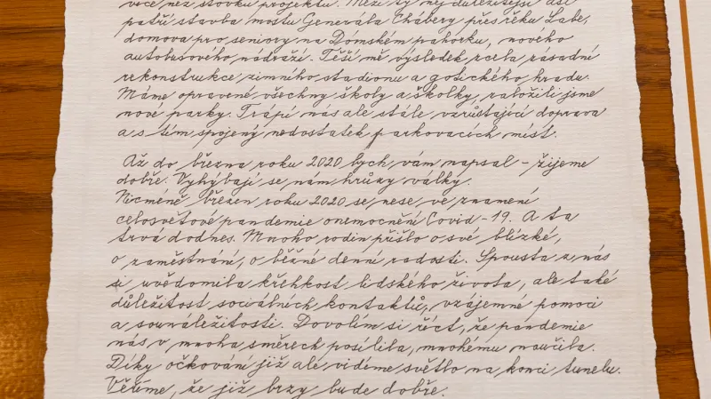 Poselství starosty Litoměřic Ladislava Chlupáče