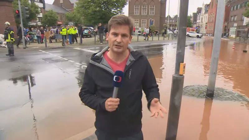 Zpravodaj Lukáš Dolanský k tragickým povodním v Německu