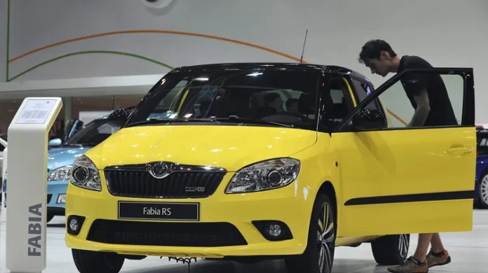 Fabia RS na brněnské autosalonu