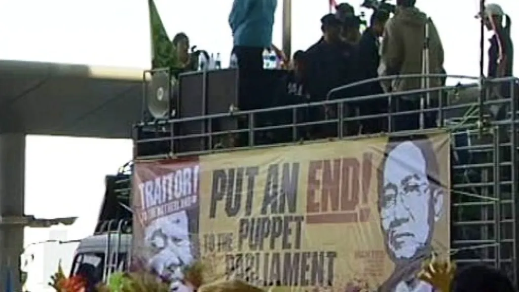 Protesty v Thajsku
