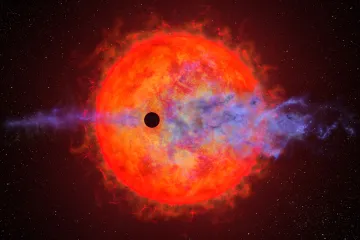 NASA poprvé pozorovala planetu, která dostala „kosmickou škytavku“