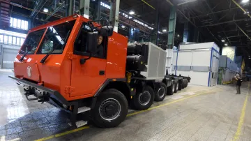Největší nákladní vozidlo Tatra
