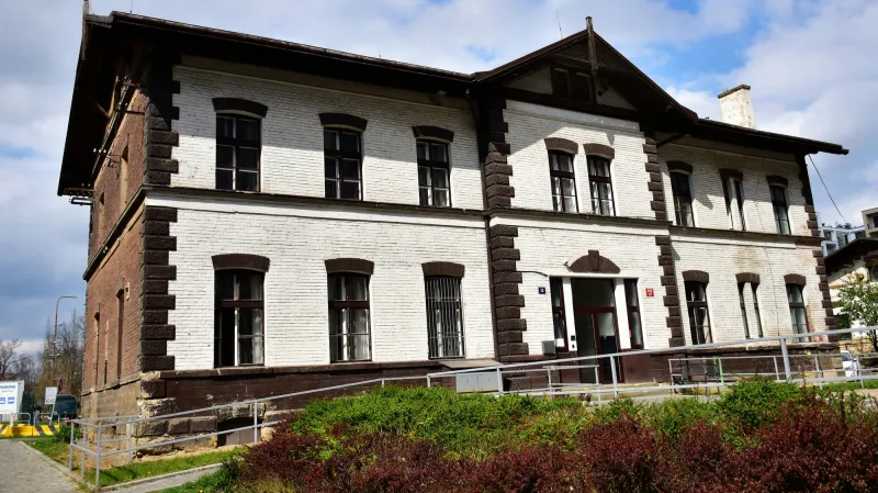 Budova nádraží Rohanský ostrov