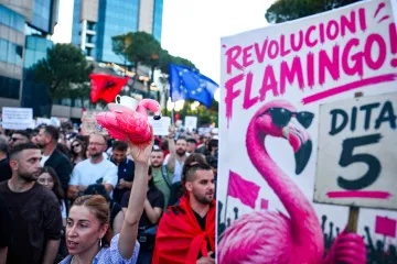 V Albánii pokračovaly protesty proti výstavbě luxusního resortu Trumpova zetě