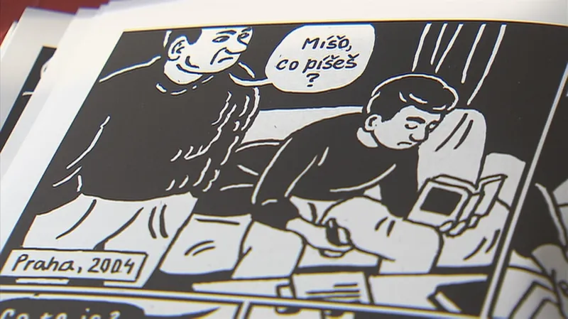 Obrázek z komiksu edice Nejisté domovy