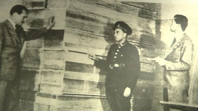 Archivní snímek z konce války ve věznici Pankrác