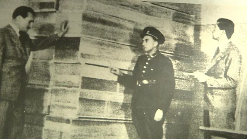 Archivní snímek z konce války ve věznici Pankrác