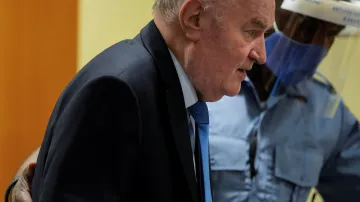 Ratko Mladič u soudu