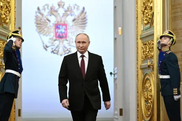 Putin oficiálně zahájil dalších šest let v čele Ruska, řada zemí ceremonii v Kremlu ignorovala