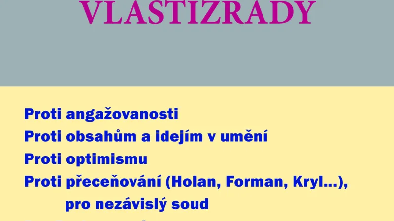 Vlastizrady – výbor díla Petra Krále