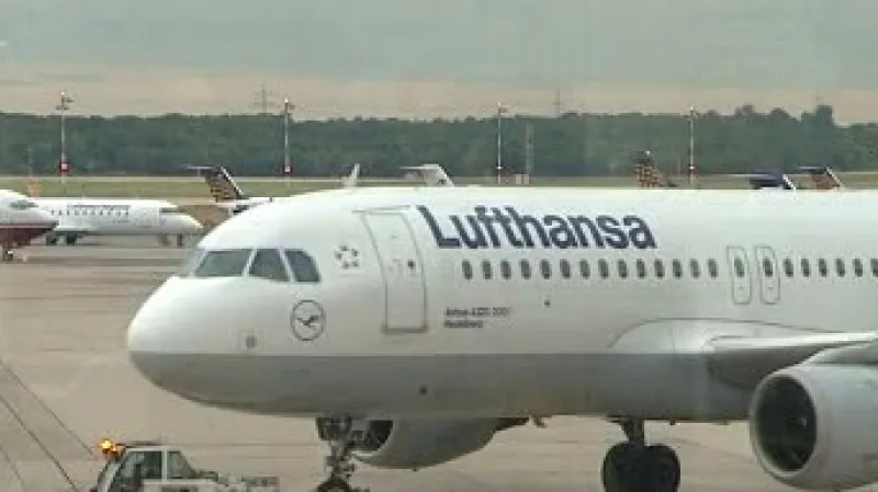 Letadlo německé Lufthansy