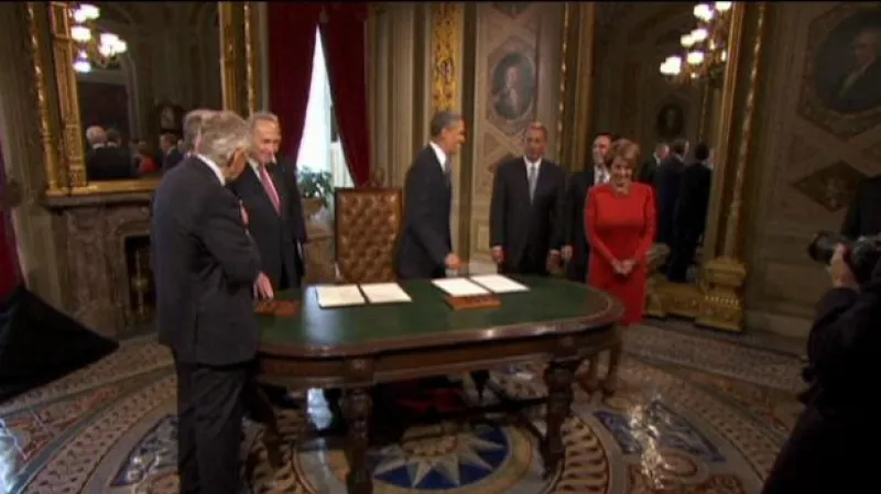 Senátor si chtěl vzít pero