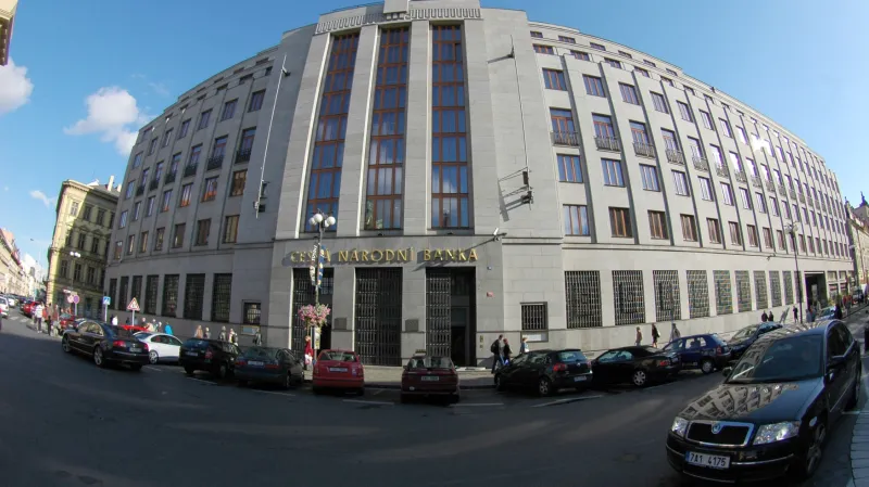 Budova ČNB v Praze