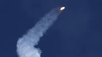 Start rakety Falcon Heavy