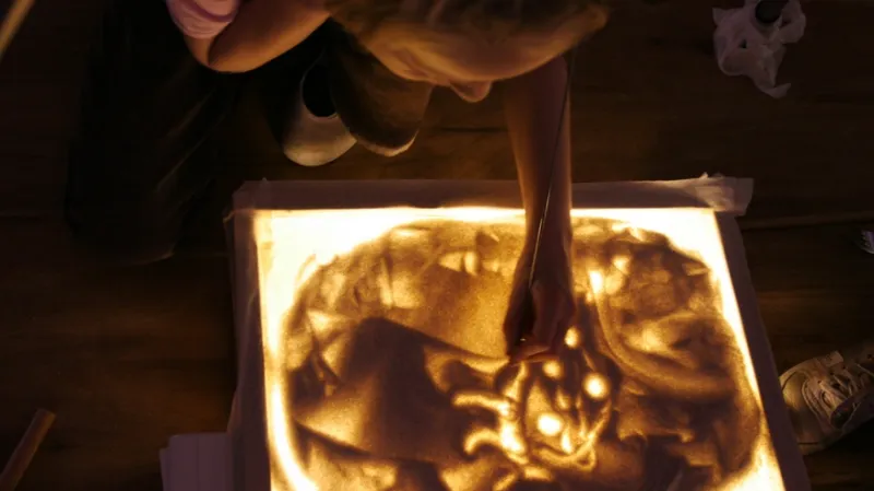 Animánie 2010 / animace z písku