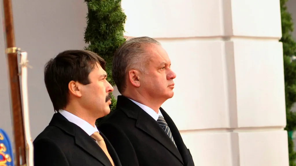 János Áder a Andrej Kiska