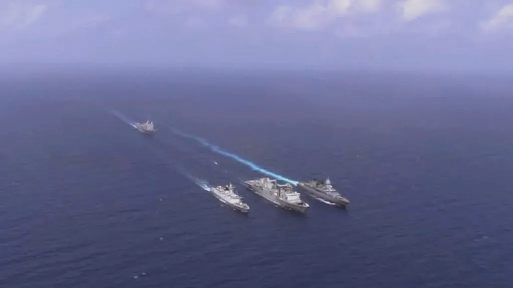 Čínské válečné lodě