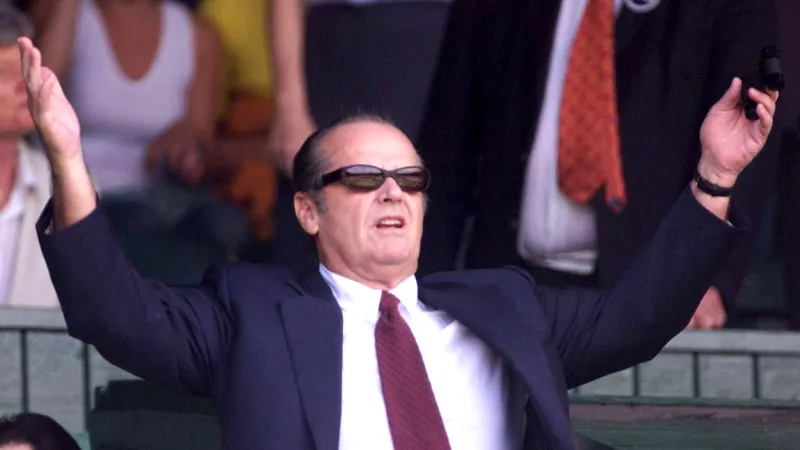 Jack Nicholson na snímku z roku 2001