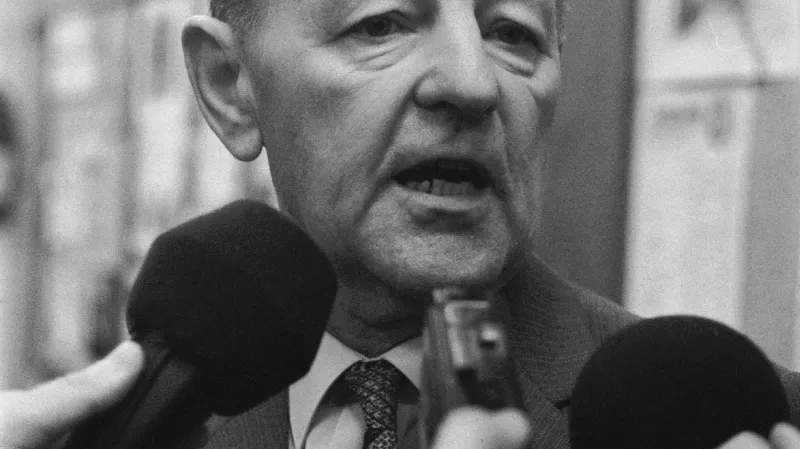 Miloš Jakeš (leden 1992)