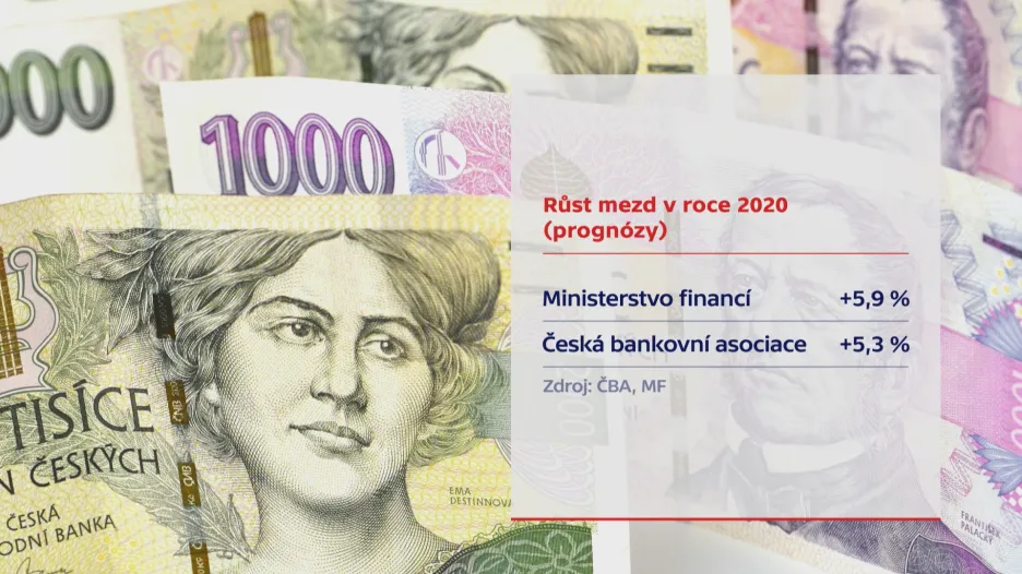 Růst mzdy 2020