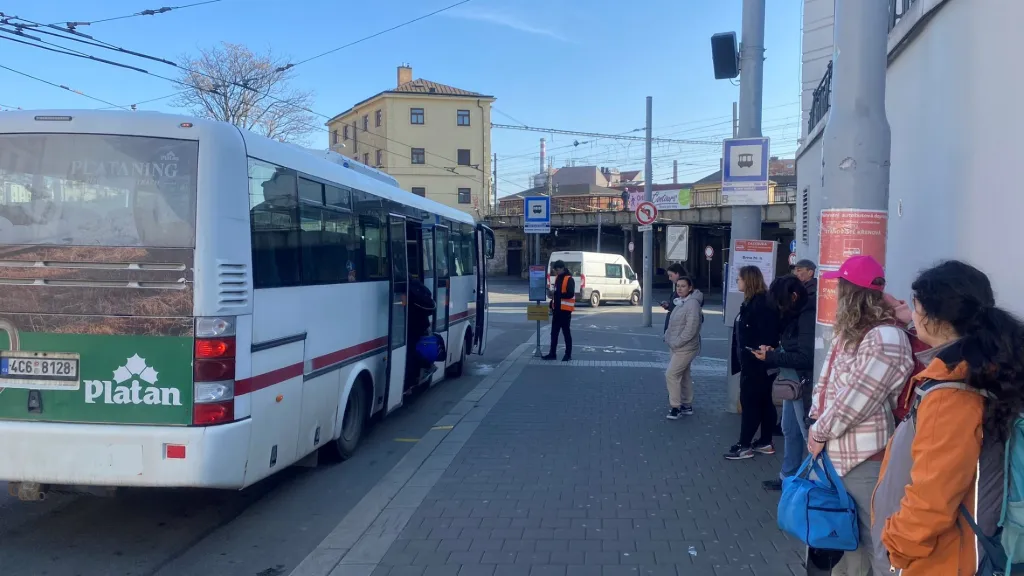 Výlukový autobus z Brna do Přerova