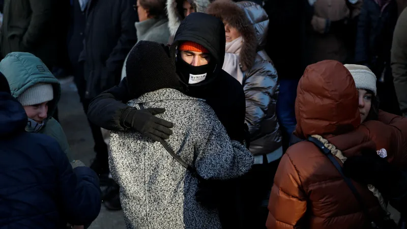 Ve Švýcarsku se uskutečnila mše za zemřelé při tragickém požáru v baru Le Constellation ve středisku Crans-Montana v noci na Nový rok