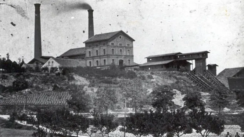 Historická podoba dolu Julius z roku 1888