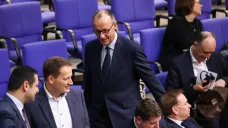 Friedrich Merz v německém Bundestagu
