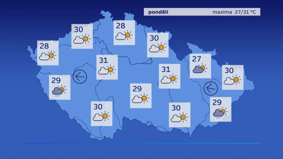 Počasí 28. 5.