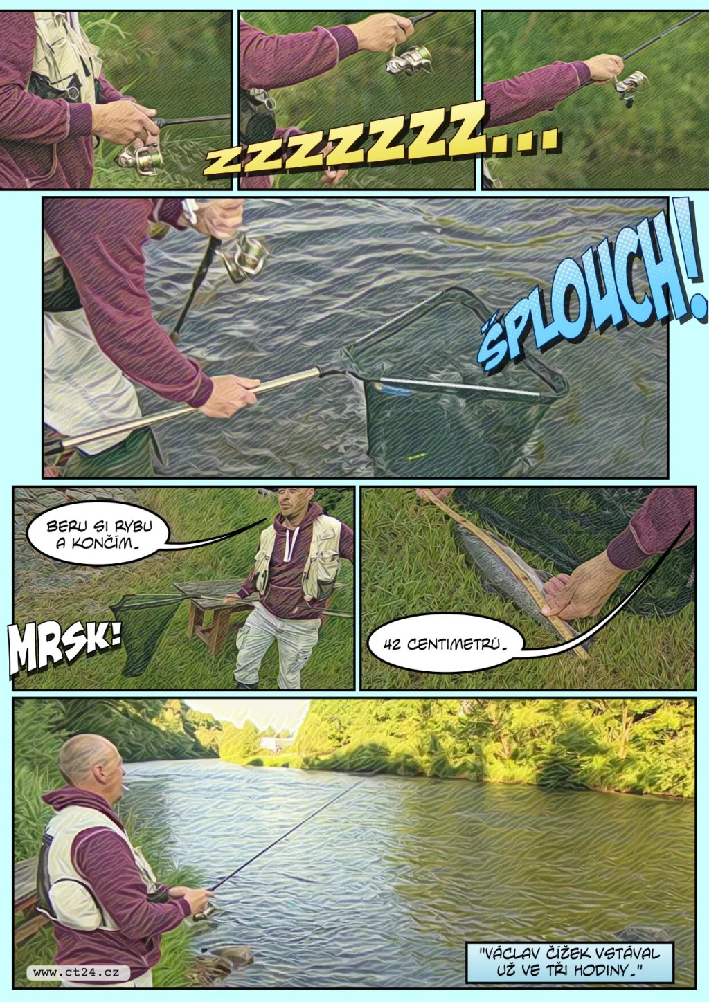 Rybářům začala sezona dravců