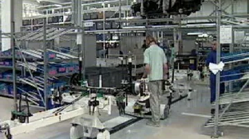 Práce v továrně