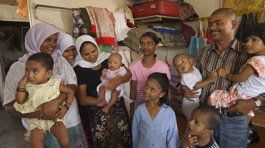 Kmen Rohingya - muslimská etnická skupina v Barmě