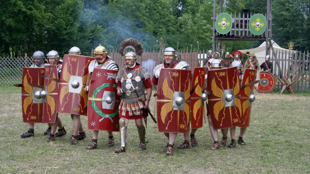 Římští legionáři, ilustrační foto