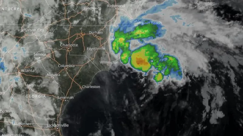 Tropická bouře Arthur