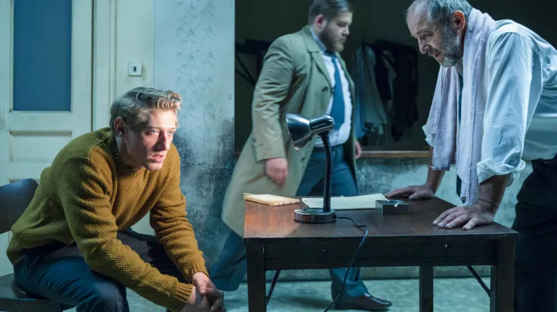 Jacob Erftemeijer, Luboš Veselý a v pozadí Jan Řezníček