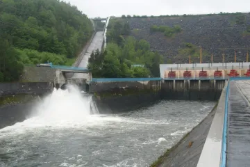 Povodně ovlivňují i přečerpávací přehradu v Dalešicích