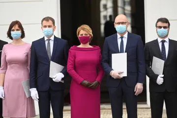 Slovensko má novou vládu. Čaputová jmenovala Matoviče premiérem